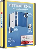 Vista 22 de Carpeta Staples Better, 2 pulgadas, Roja