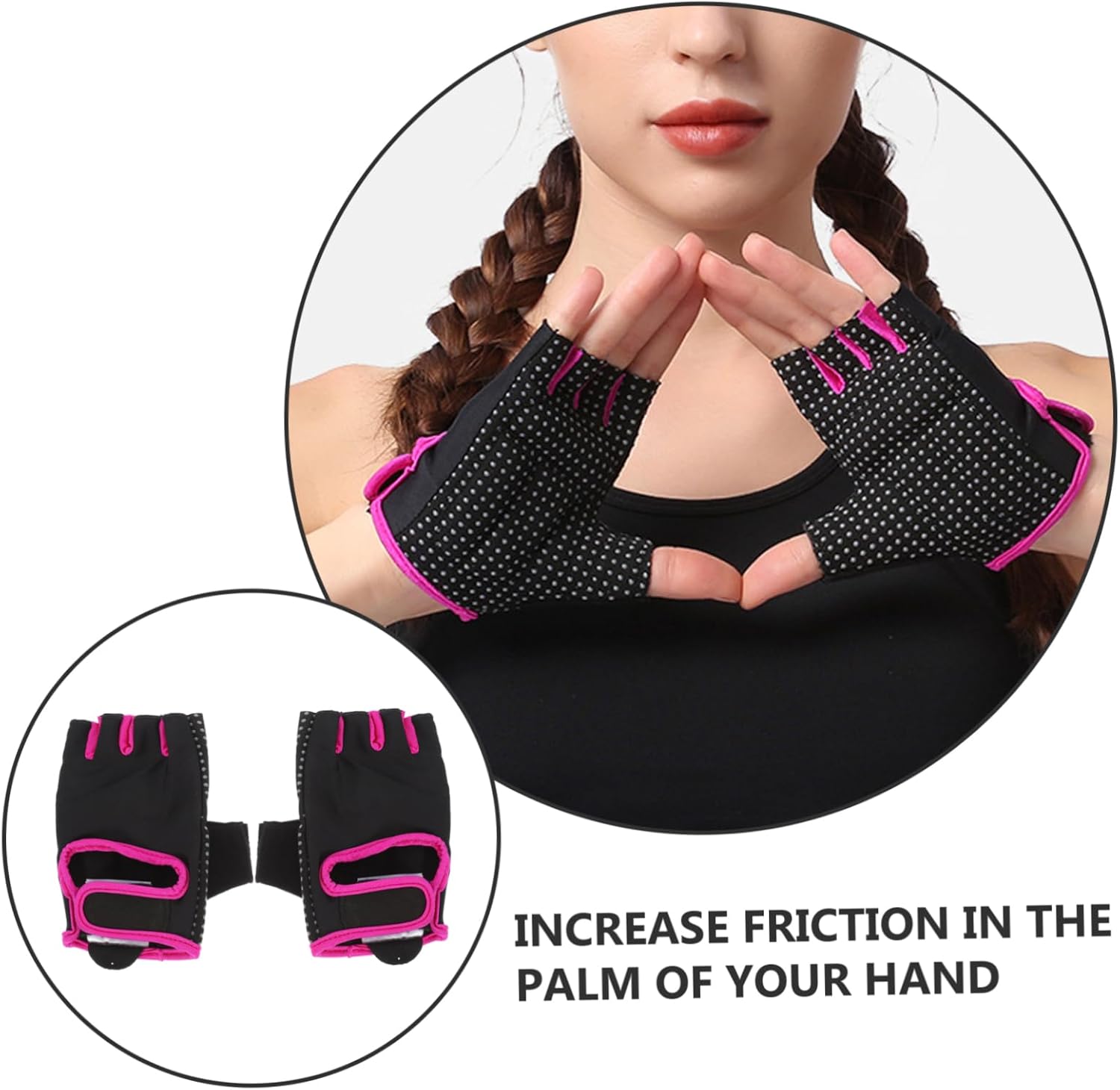 BESPORTBLE 3pcs Gloves Men and Women Non-Slip