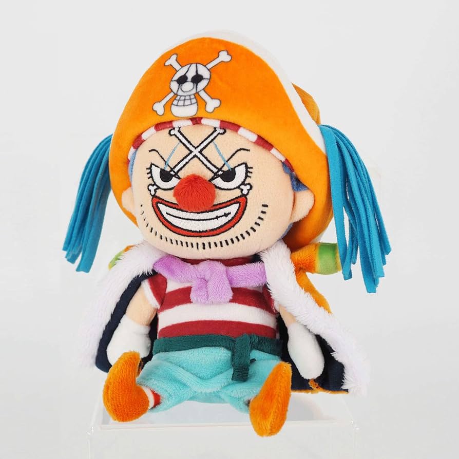 20cm着せ替えぬいぐるみ ONE PIECE バギー スケルトン入り 20cm着せ替えぬいぐるみ ONE PIECE バギー スケルトン入り