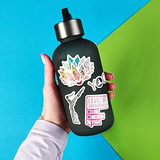 BulbaCraft Yoga Stickers