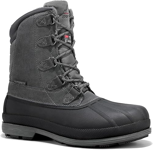 Miniatura 5 de NORTIV 8 Botas de nieve impermeables aisladas para hombre