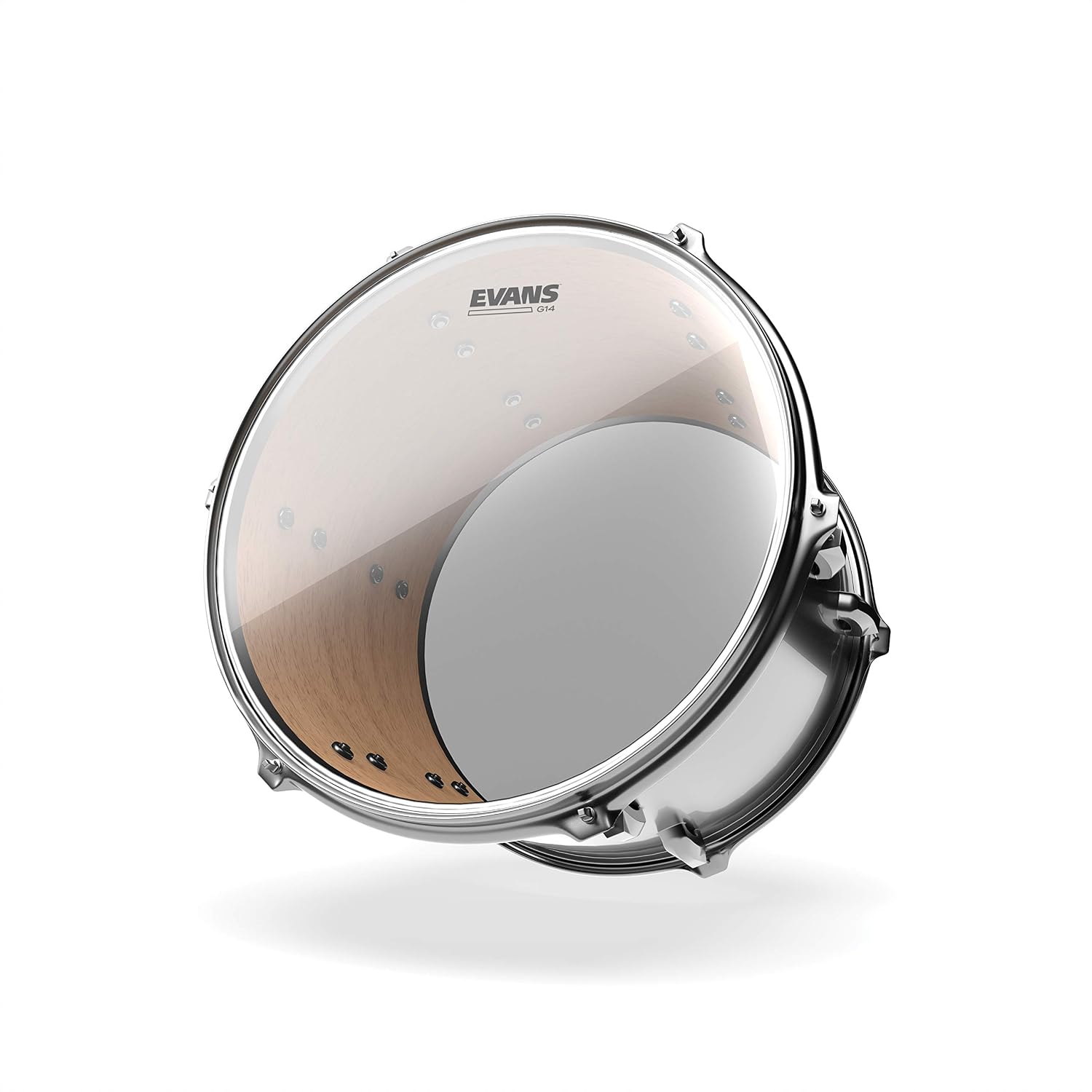 Evans G14 13 inch Drum Head - Clear - Image 3