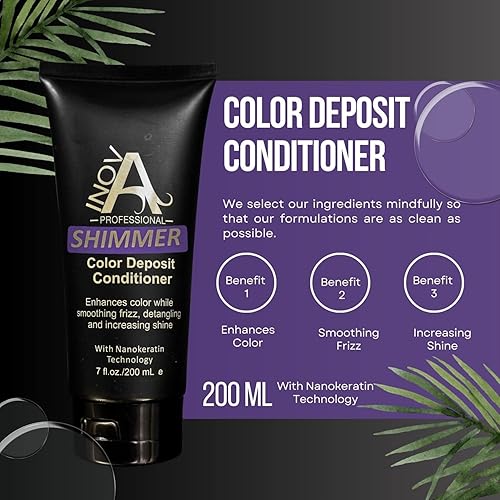 Miniatura 3 de Color Revive & Enhance - Acondicionador de hidratación suave - Color Deposit Shimmer, 7 onzas líquidas