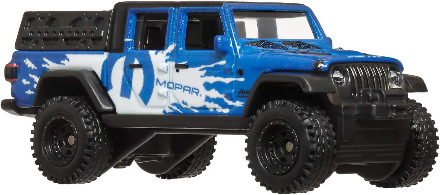 Hot Wheels Premium Car Culture Collectible Toy Car, 1:64 Scale Die-Cast Jeep Gladiator, Terra Trek Vehicle with Real Riders Tires
