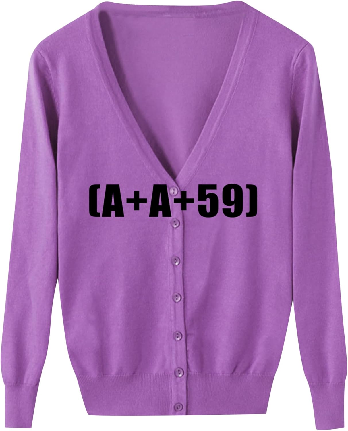 MAYRAIN Women Long Sleeve Fashion V Neck Jackets Soft Comfy Work Outdoor Sweater