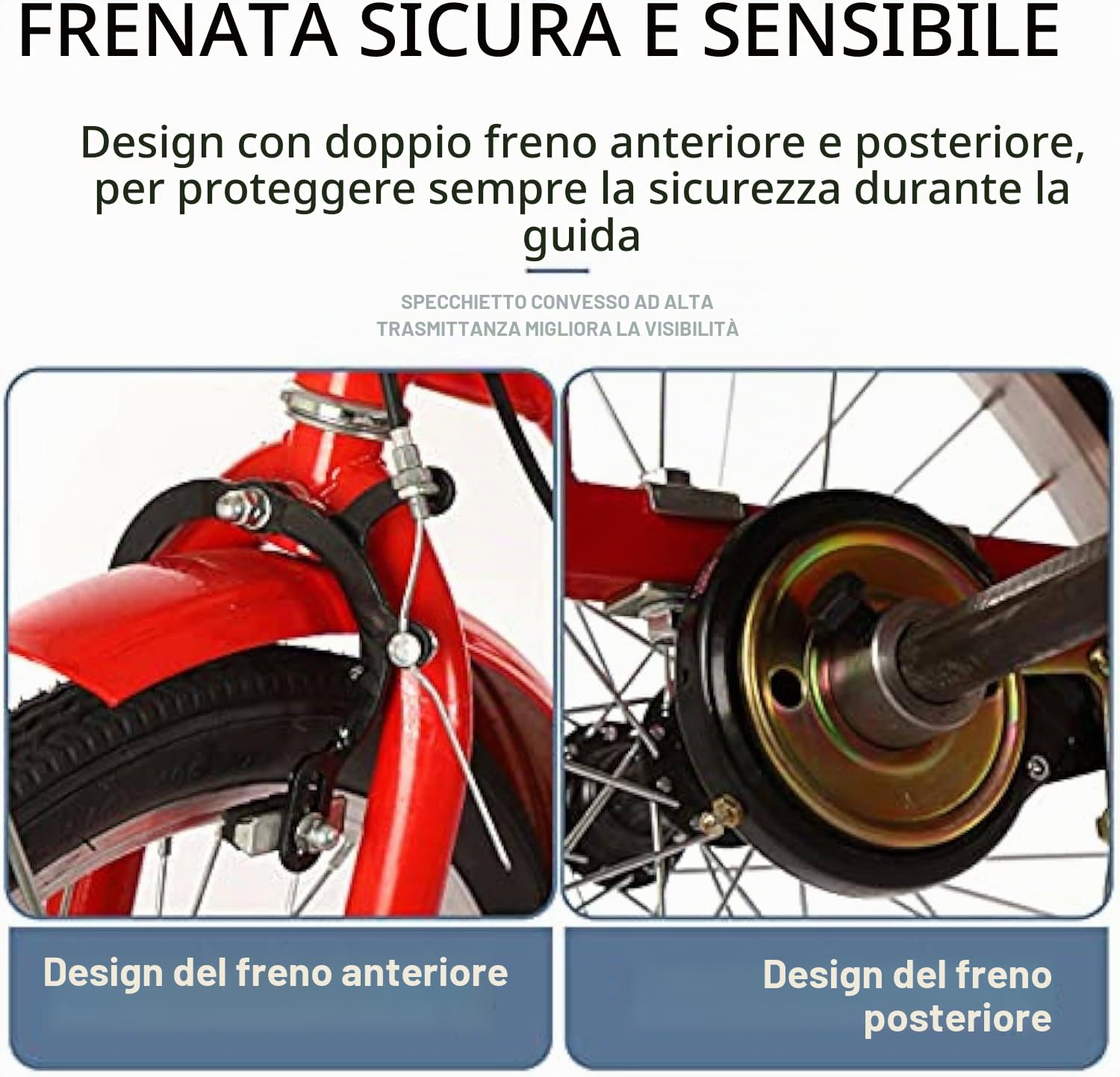 Triciclo per Adulti da 20 Pollici,Bicicletta da Crociera a Tre Ruote, con Cestino della Spesa,Telaio Pieghevole,Comodi Sedili Posteriori,Doppia Catena,Triciclo per Adulti a Due Posti,Black