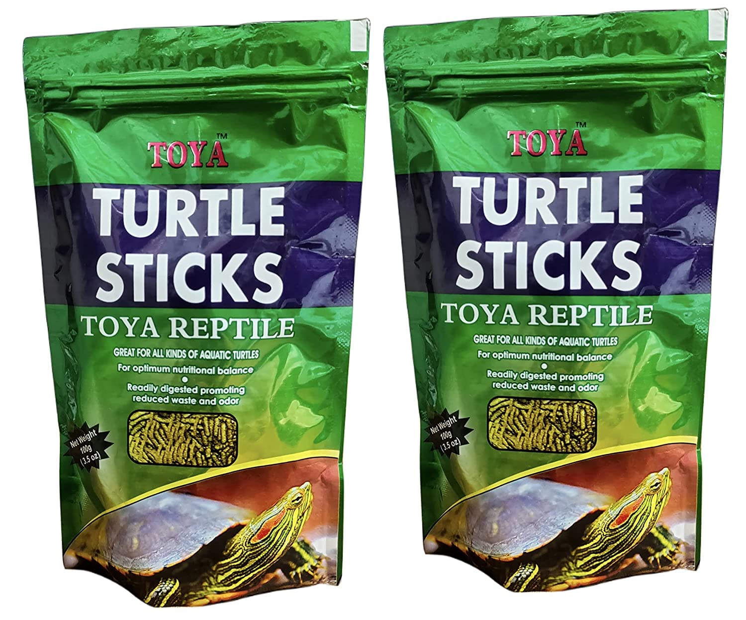 Toya Turtle Sticks 100g - Pack of 2 / Reptile - Great for All Kinds of Aquatic Turtles - for Optimum Nutritional Balance (B0BKTQ9BRB) Amazon Price History, Amazon Price Tracker