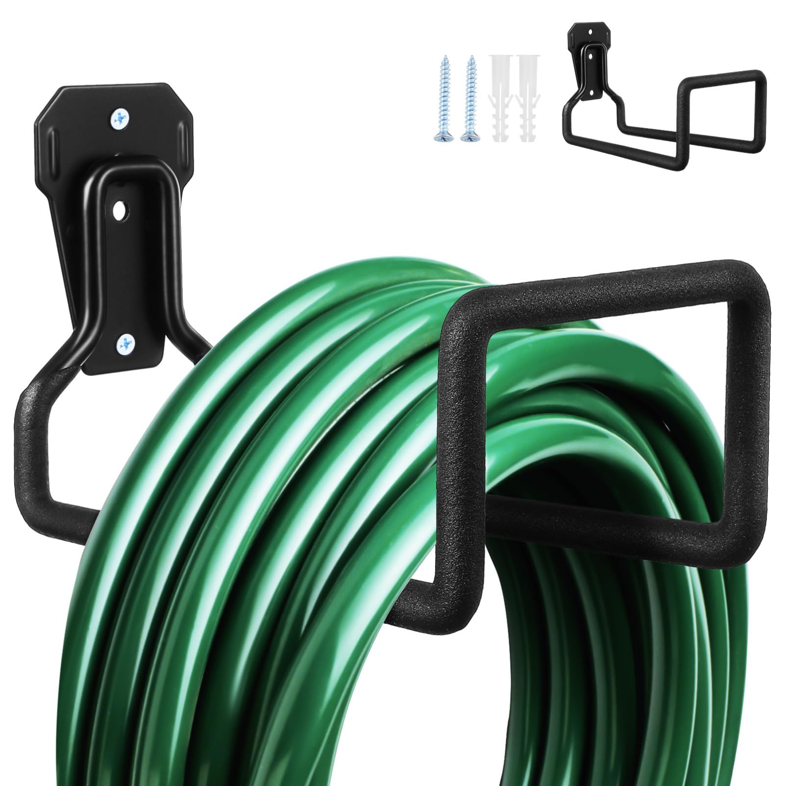 Crochets de garage muraux pour tuyaux et rallonges ULTECHNOVO x2