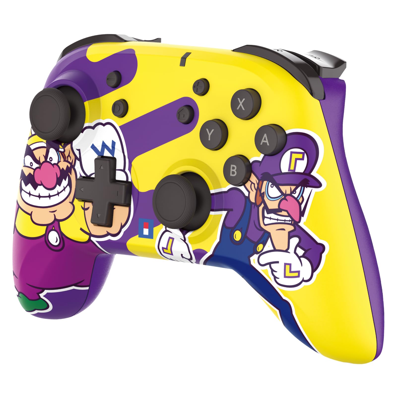 HORI Nintendo Switch Wireless Horipad (Wario & Waluigi) - Con licencia oficial de Nintendo - Nintendo Switch