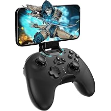 aghi Bluetooth PC Controller with Hall Effect Joysticks and Phone Clip
