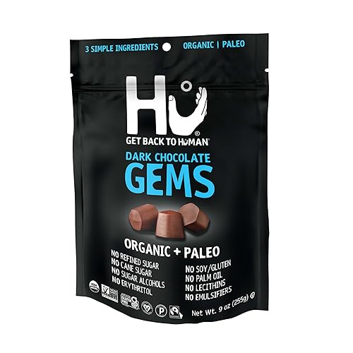 Miniatura 10 de Snacks de chocolate veganos, orgánicos, sin gluten con chispas, ni OMG, 9 oz