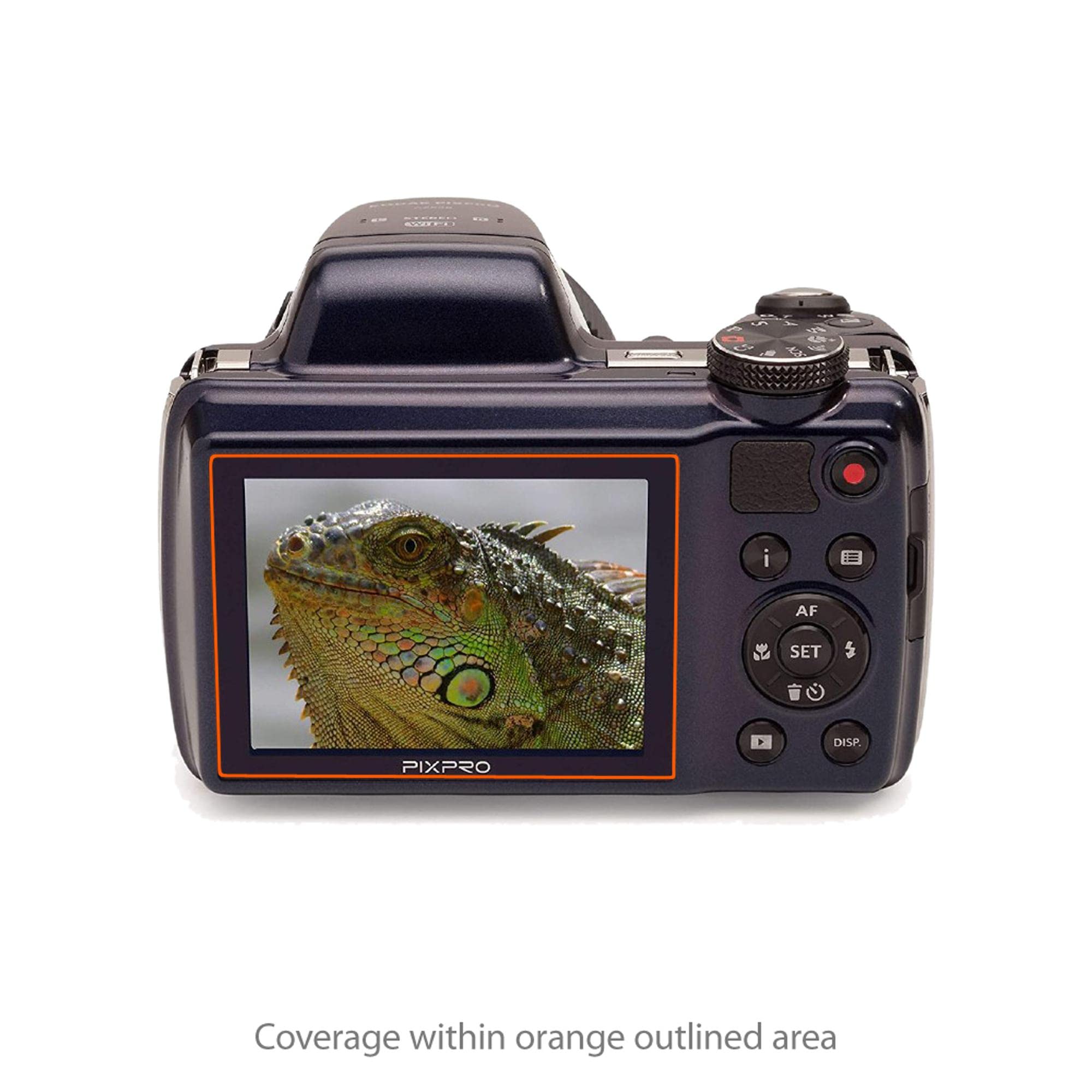 BoxWave Screen Protector Compatible with Kodak PixPro AZ528 - ClearTouch Crystal (2-Pack), HD Film Skin - Shields from Scratches for Kodak PixPro AZ528, Kodak PixPro AZ528, AZ525