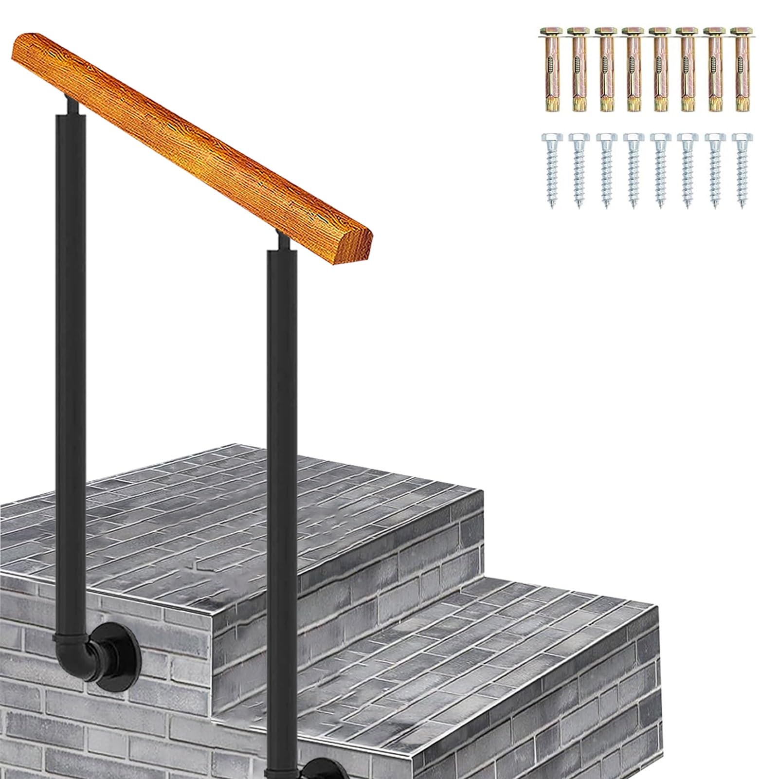 Rampe d'escalier pour marches extérieures : sécuriser vos marches en béton