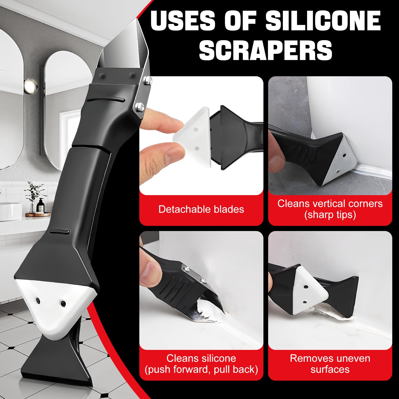 Rimuovi Silicone 200ml Sciogli Silicone Raschietto Silicones Scioglie Vecchi Sigillanti Siliconici Bagni Cucine Piastrelle Vetro