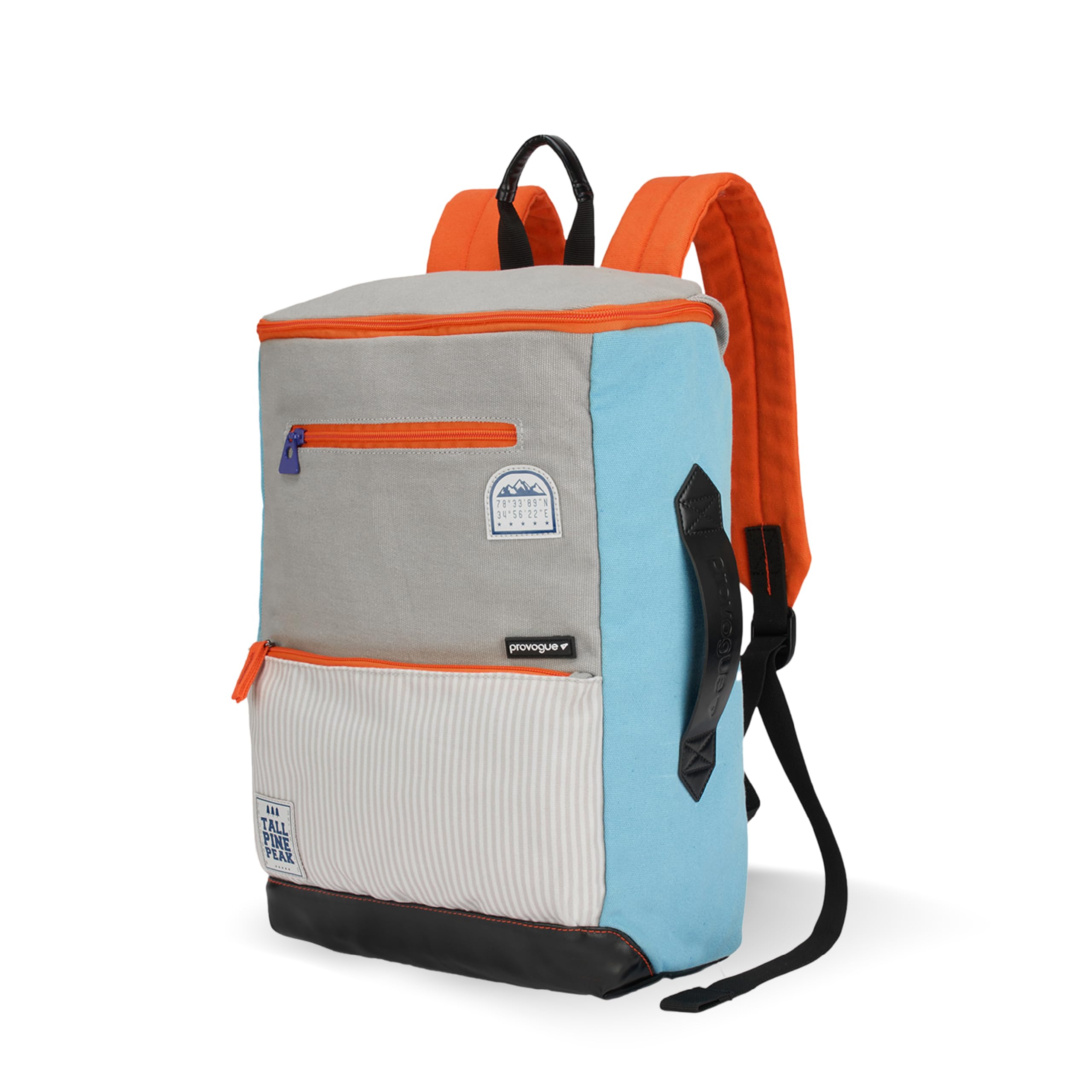 Cavo Pro 14 litres everyday backpack, 15.6 inch laptop compartment, for men and women, stylish contemporary daily use college, office and outdoor bag | With organiser-image-13