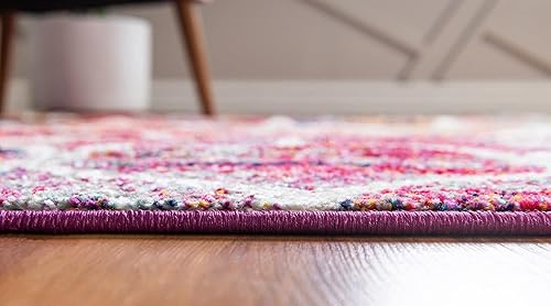 Miniatura 35 de Rugs.com Lattice Frieze Collection Alfombra – 4 x 6 pies, alfombra mediana negra perfecta para salas de estar, comedores grandes, planos abiertos