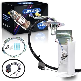 SP2005H Front Fuel Pump for Ford F-150 F-250 F-350 F Super Duty 1992-1997 4.9L 5.0L 5.8L 7.5L with 17 Gallon Tank Midship F6TZ9A407AA