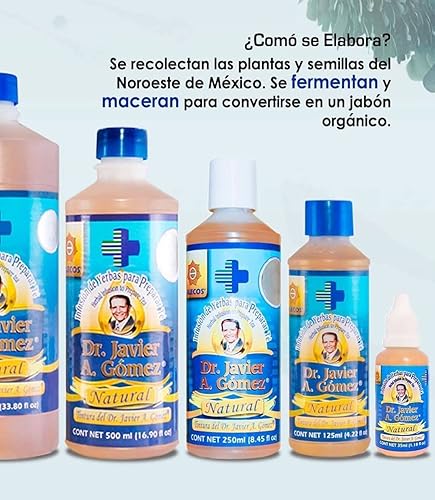 Miniatura 8 de Alecos Tintura Infusion de Yerbas del Dr. Javier A. Gómez Menta Yerbabuena Frasco 16.9 fl oz (16.9 fl oz), Verde, Medio, 16.9 Fl Oz, 1.1 libras,