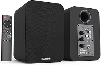 Amazon.co.jp: BESTISAN アクティブ スピーカー 80W Bluetooth5.0 2.0