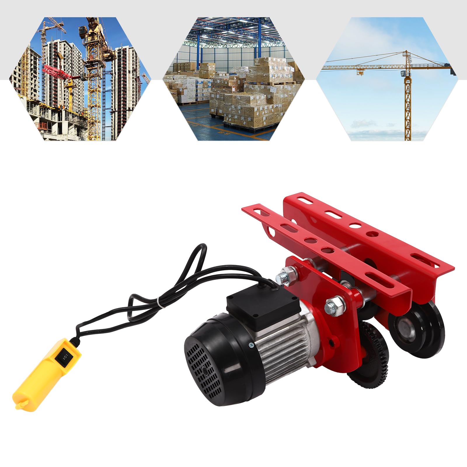 Cabrestante eléctrico, polipasto eléctrico, motor de cobre, polea de motor, cabrestante eléctrico, cabrestante eléctrico, polipasto de cadena