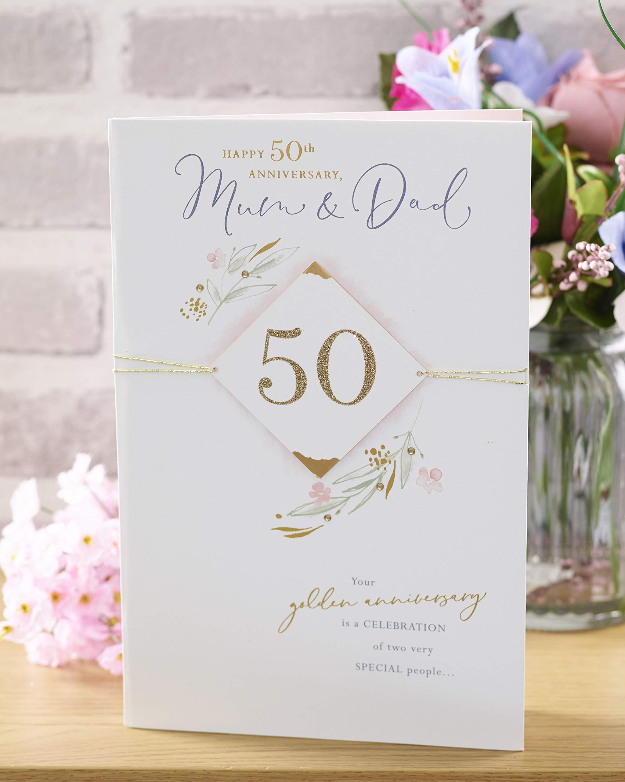 50th Wedding Anniversary Cards - Printable Anniversary Cards - View #7