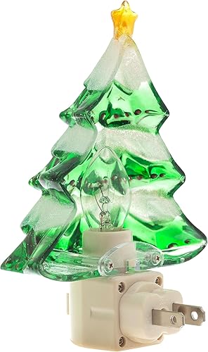 Miniatura 4 de Luces nocturnas cubiertas de nieve para árbol de Navidad, incluye 5 W C7 y enchufe giratorio con interruptor de encendidoapagado