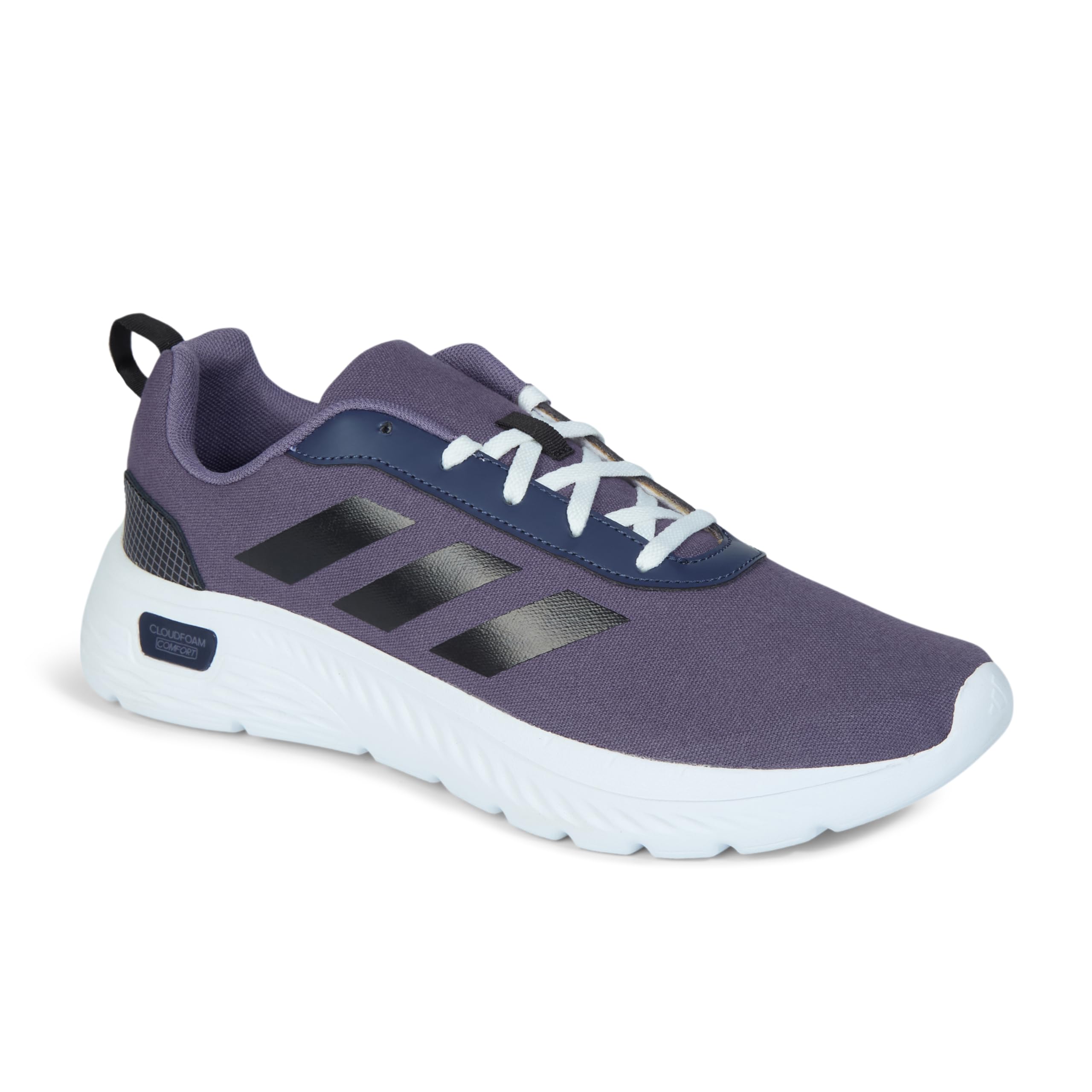 Men Cloudfoam Comfy Le 3 Sportswear Shoes | Purple |-image-41