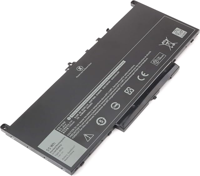 New J60J5 Laptop Battery for Dell Latitude E7470 E7270 7470 7270 Series 451-BBSY 451-BBSX 451-BBSU, P/N: 0MC34Y MC34Y 7CJRC R1V85 242WD GG4FM WYWJ2 1W2Y2