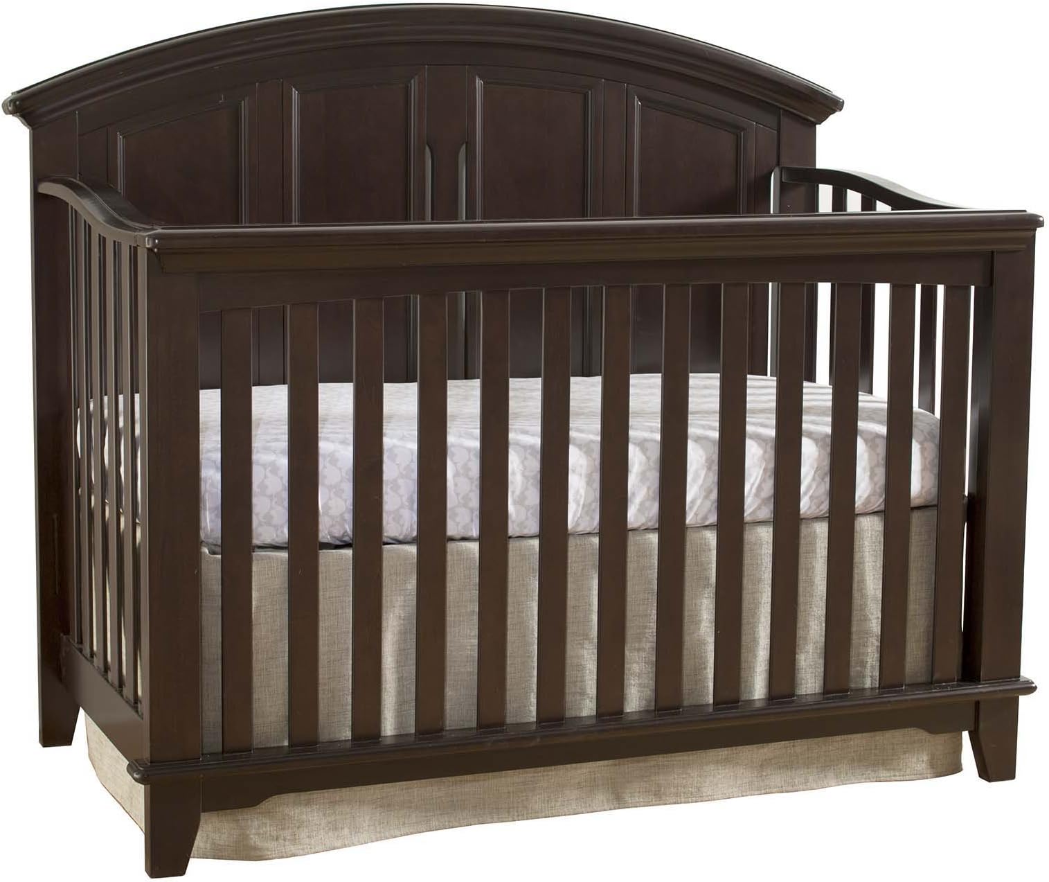 Westwood Design Jonesport 4 in 1 Convertible Crib, Chocolate Mist