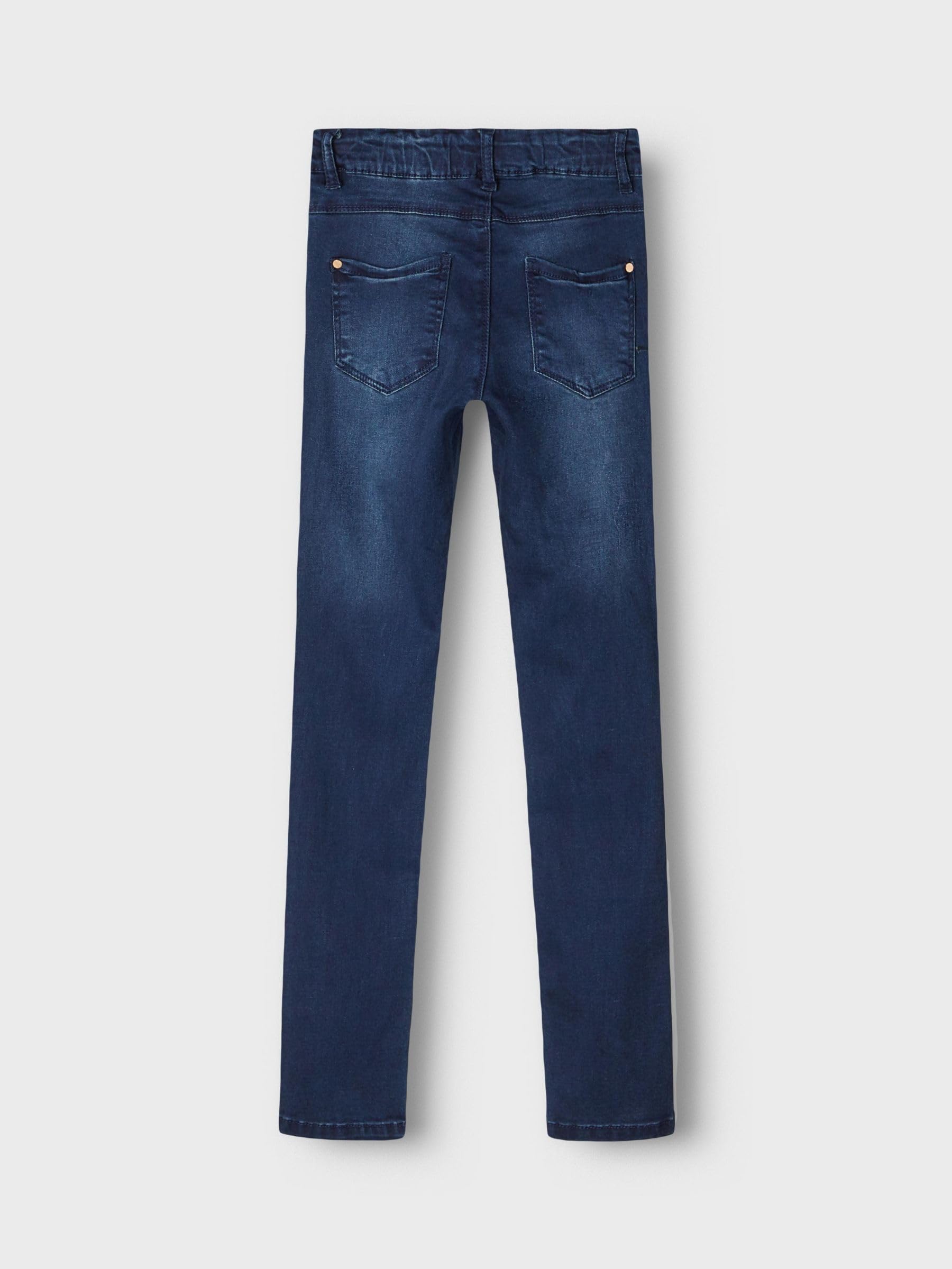 NAME IT Nkfpolly Dnmtrille 3001 Pant Noos - Dżins Dziewczynki