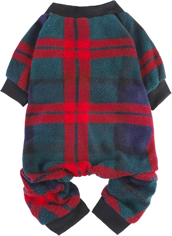 Suéter de Soft Fleece Xadrez para Cães e Gatos SCENEREAL
