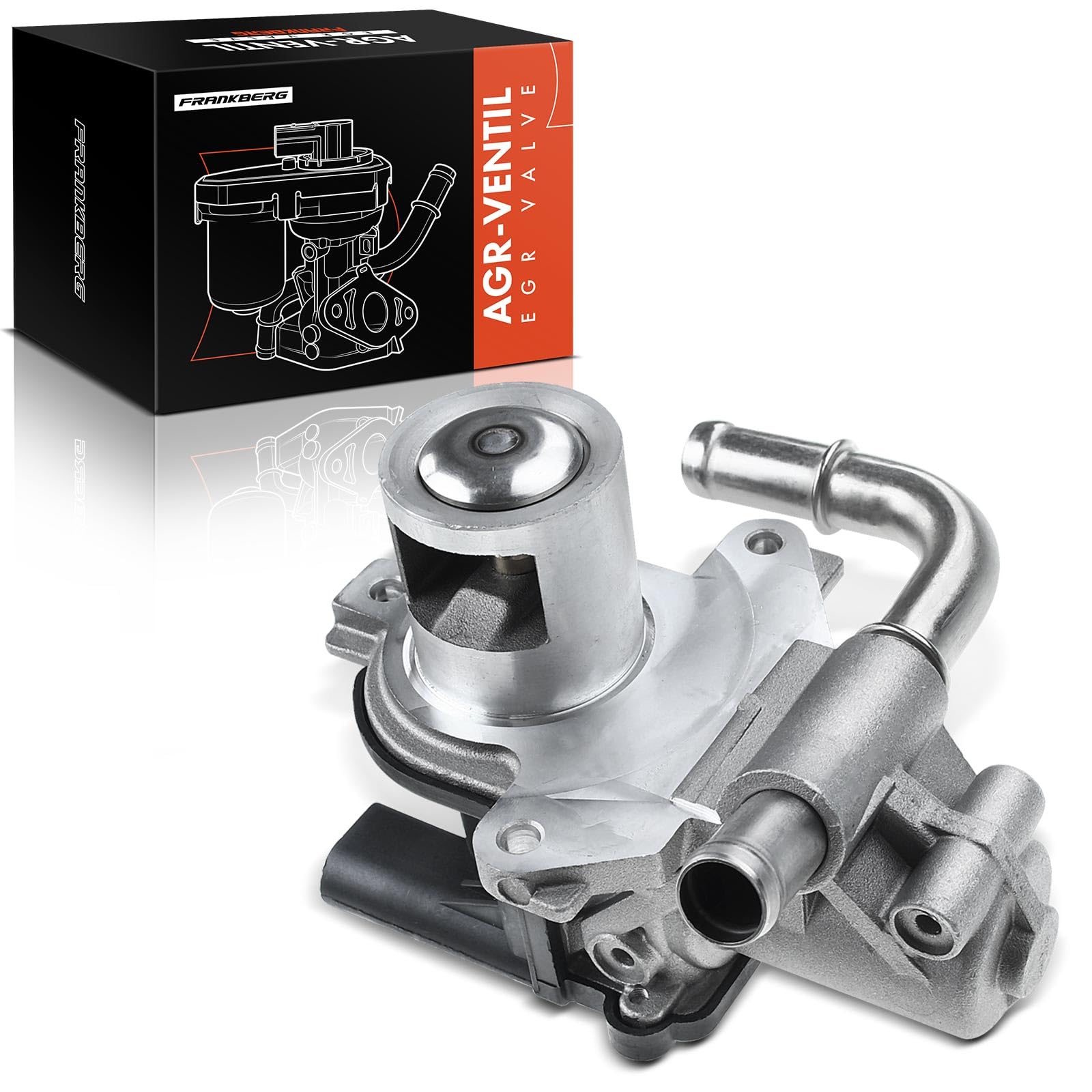 Frankberg EGR Valve 5-Pins for Dokker Duster Lodgy Logan Note NV200 Clio III/IV Fluence Kangoo Laguna III M.e.g.a.n.e III Scénic III Sandero Cube Juke 1.5L Diesel 2004-Today 1471000Q0K