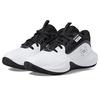Under Armour Kids Pre School Lockdown 7 (Little Kid) Kids Shoes White/Black/Black