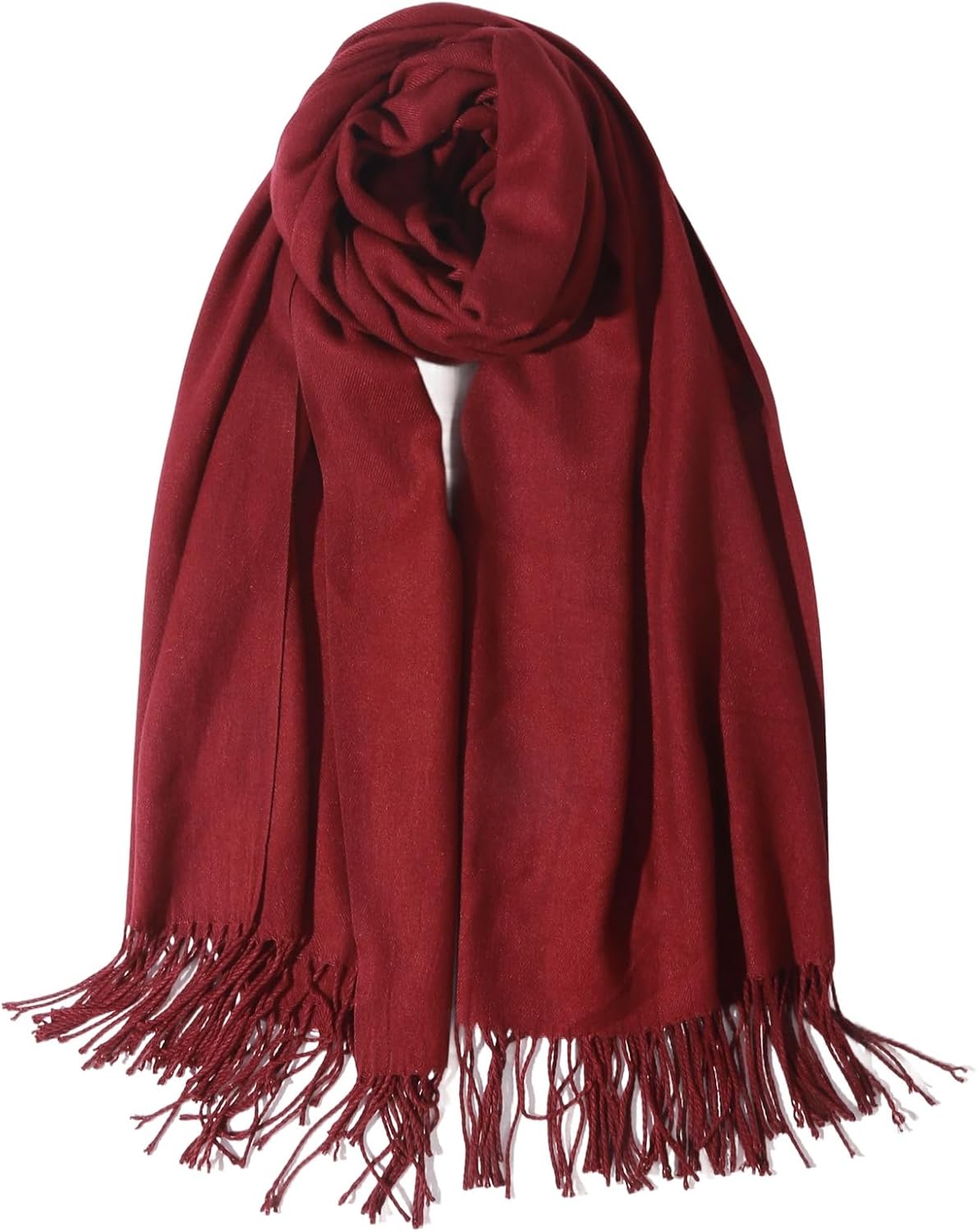 TUSHUSTY Scarf for Women Winter Pashmina Feel Shawl Wraps Softest Warm Blanket Oversized Scarves Evening Dress Wraps
