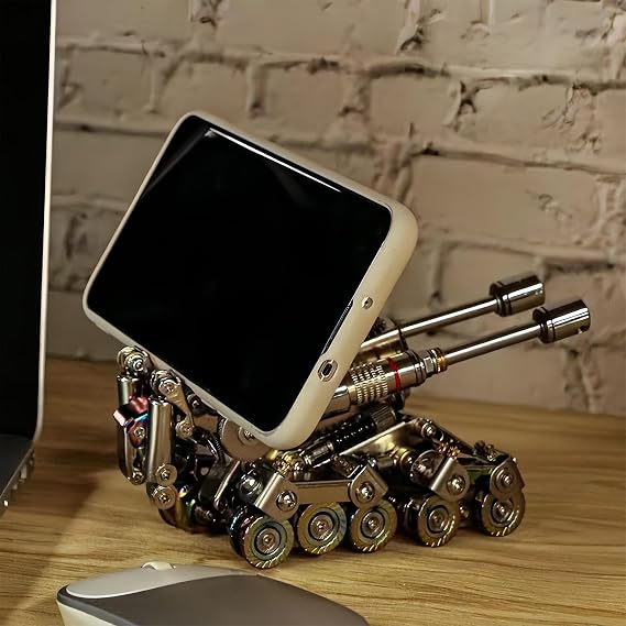 3D Metal Model Kit - Mechanical Tank Puzzle DIY Assembly - High-End Men's Gift