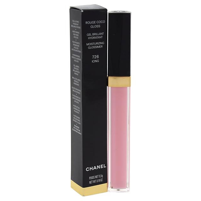Chanel Rouge Coco Gloss Moisturizing Glossimer Lip Gloss 726 Icing 0 19 Ounce