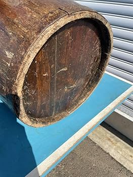 銅製ポット　桶　置物　古道具 Amazon.co.jp: 水汲み桶英国？中国？アンティーク木桶古道具古民