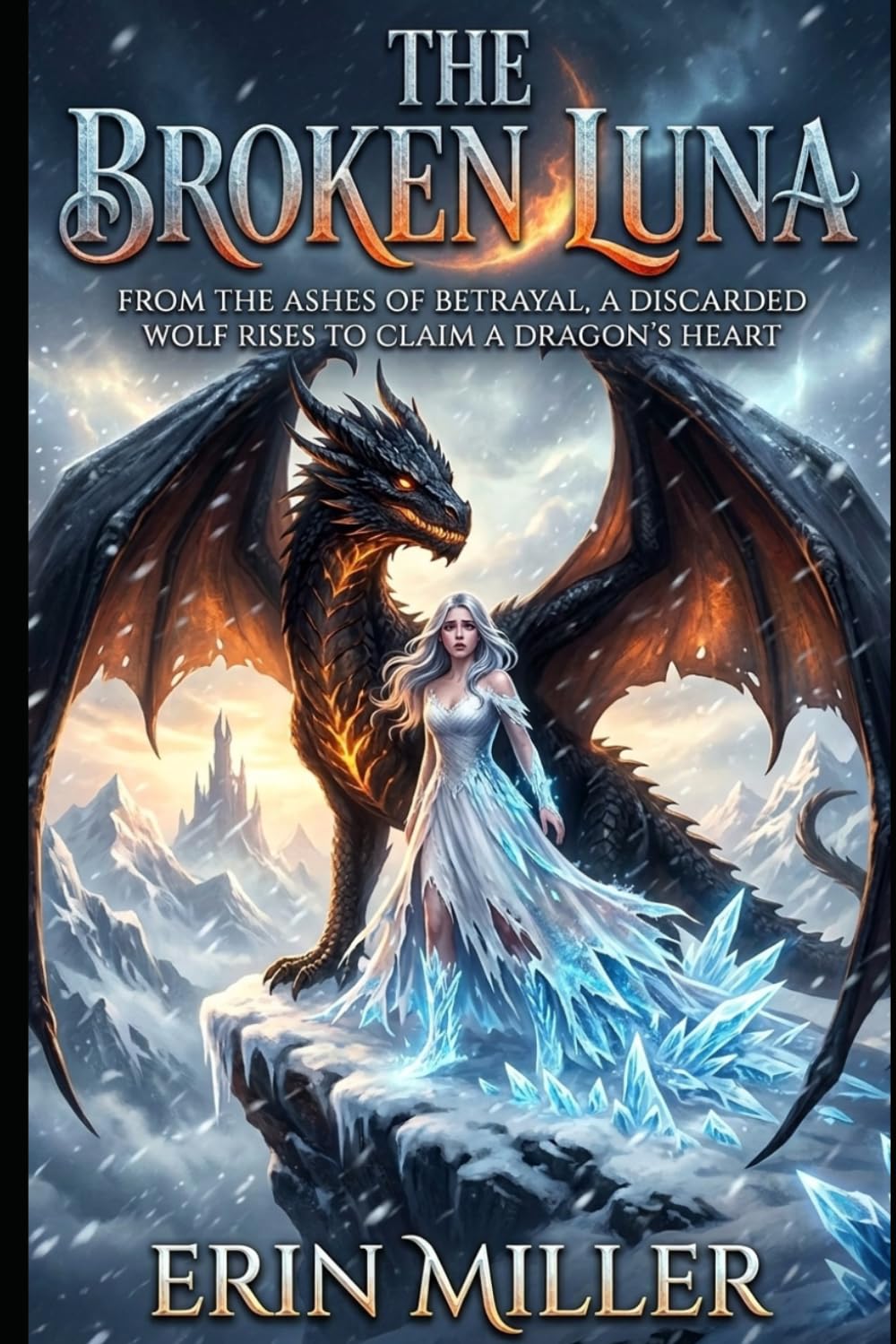 The Broken Luna: From the ashes of betrayal, a discarded wolf rises to claim a dragon's heart