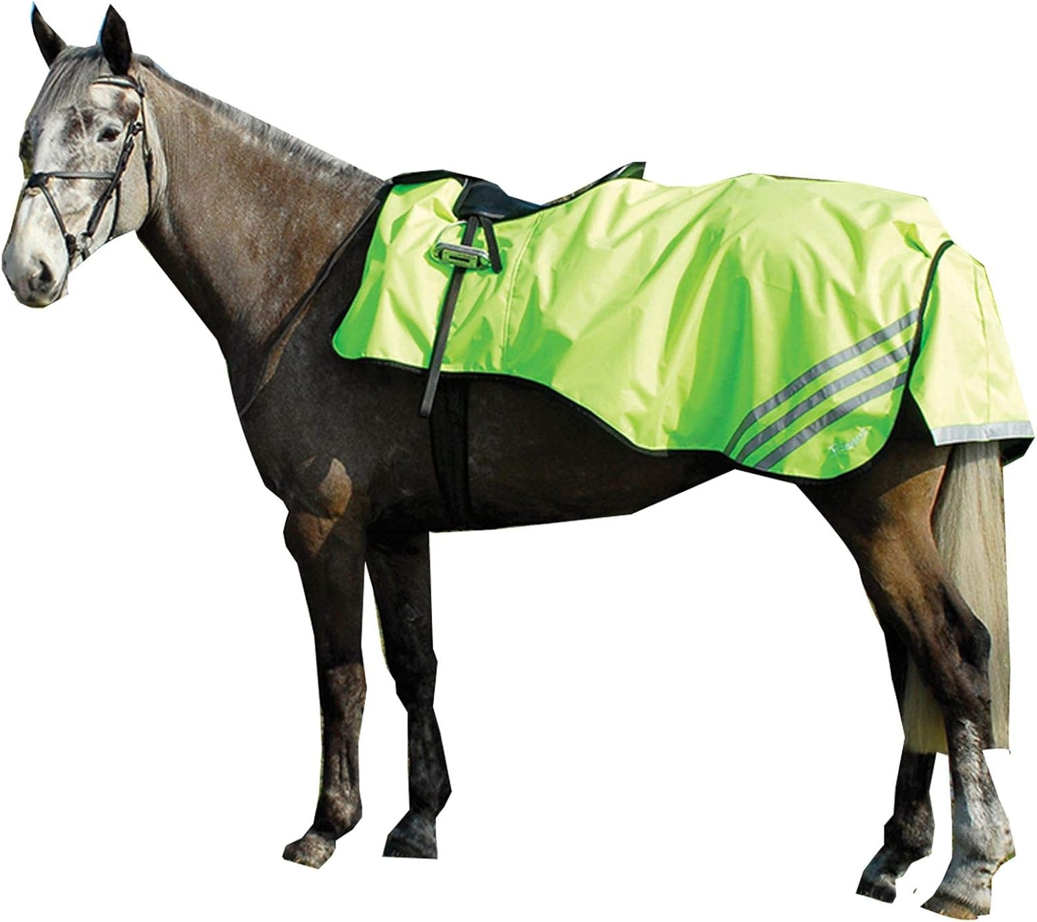 Rhinegold Waterproof Cutaway Ride On Rug Bright Yellow