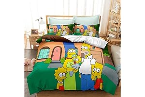 Simpsons 3 Piece Bedding Set: A Must-Have for Simpsons Enthusiasts