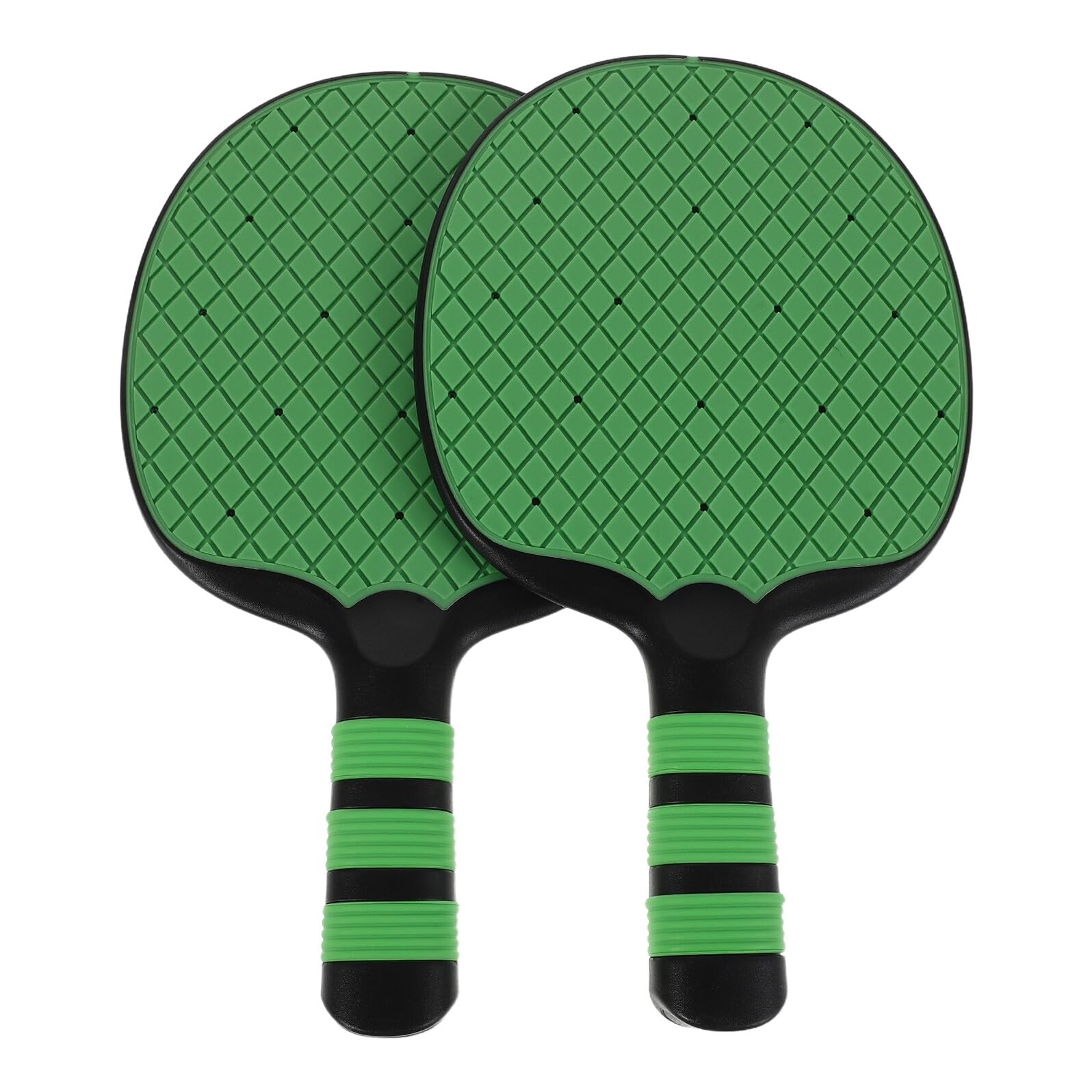 Healeved Set Racchette da Ping Pong Penhold per Principianti, Impugnatura Antiscivolo Ergonomica, Plastica Resistente, Adatte per Allenamento Interno ed Esterno, Controllo
