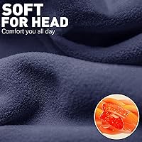 Vista 21 de JOEYOUNG Calentadores de orejas de forro polar para hombres, mujeres y niños, diadema de invierno, orejeras para clima frío, correr, ciclismo, esquí