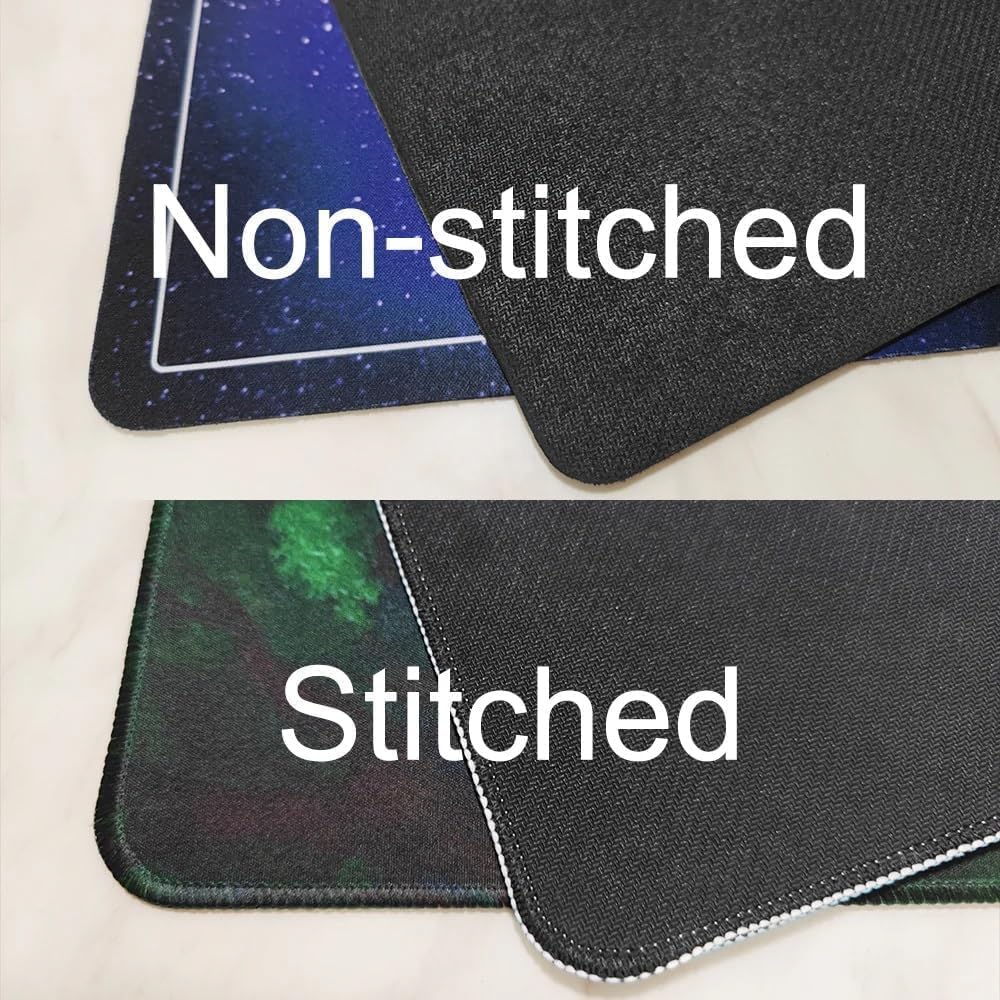 Custom Playmat 60" x 35" Non-Slip with Matte Bag MTG Playmat Compatible for TCG YGO DTCG PTCG OPCG, Printable Play Area and Optional Stitched Edge