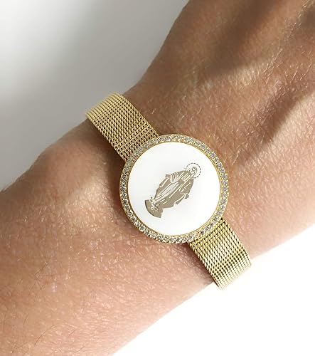 Miniatura 4 de Pulsera Virgen la Milagrosa con encanto milagrosa