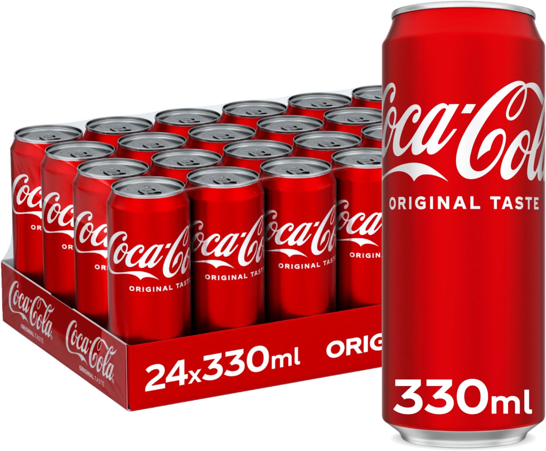 Coca Cola - 8.45 Fluid Ounces (250ml) Cans (Pack of 24) [ Italian Import ]