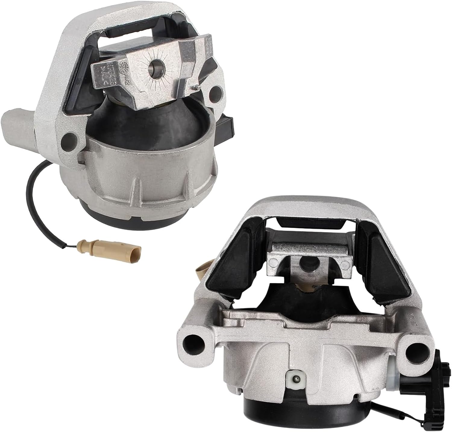 2PCS Left & Right Engine Mount Set for Audi A6 A7 C7 2.0L 3.0L Quattro