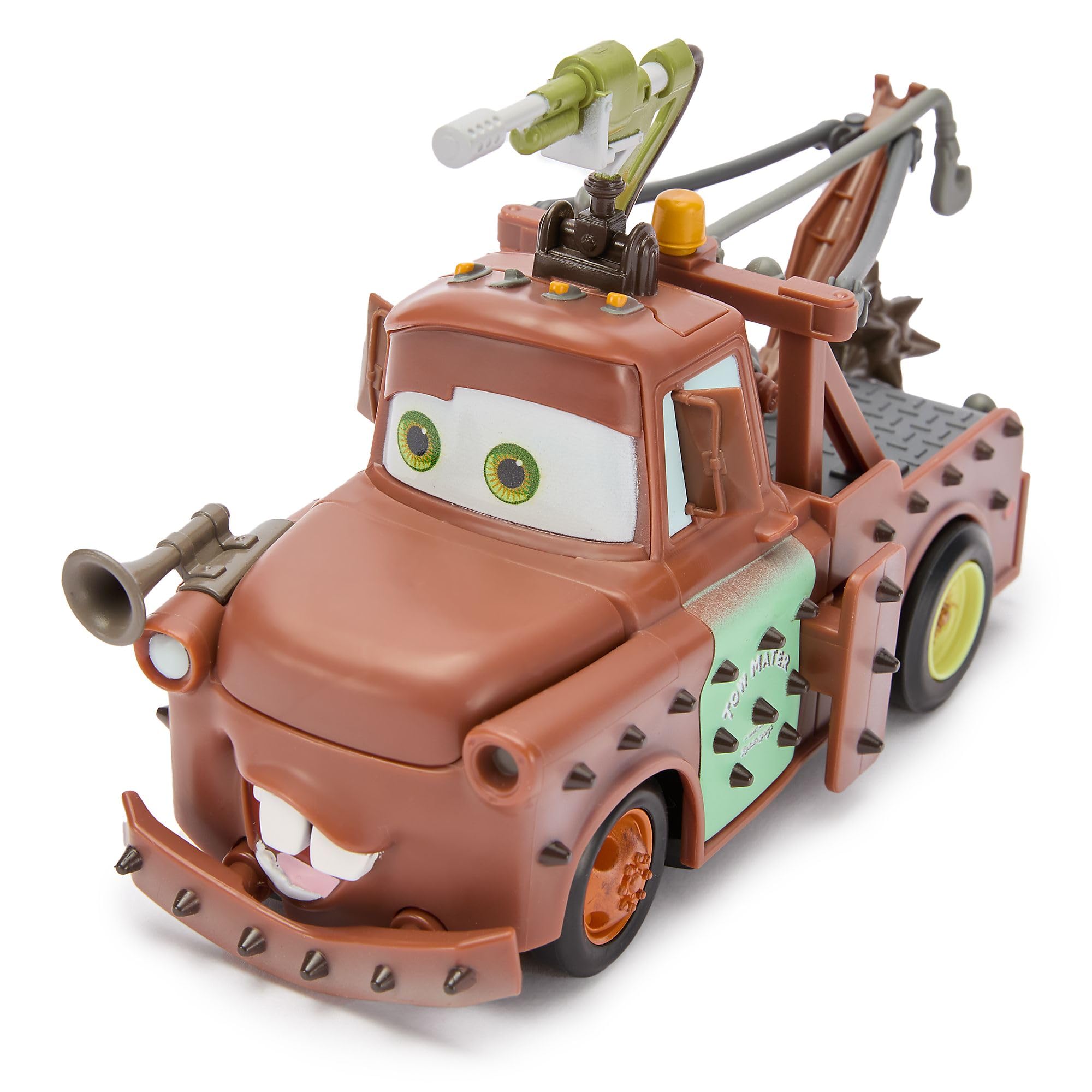 Disney Store Official Mater Crash and Rebuild Remote Control Car for Kids Disney Pixar Cars, 15cm/6” - Image 4