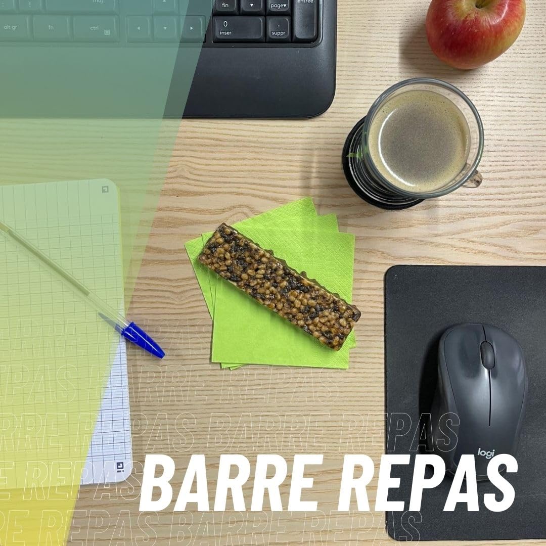 Barre repas - Saveur Chocolat Cacahuète - Substitut de repas - Barre nutritive complète - 1Defy - Boite de 10 barres