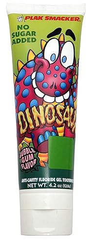 Plak Smacker Pasta de dientes Bubble Gum Tubo de 4.2oz