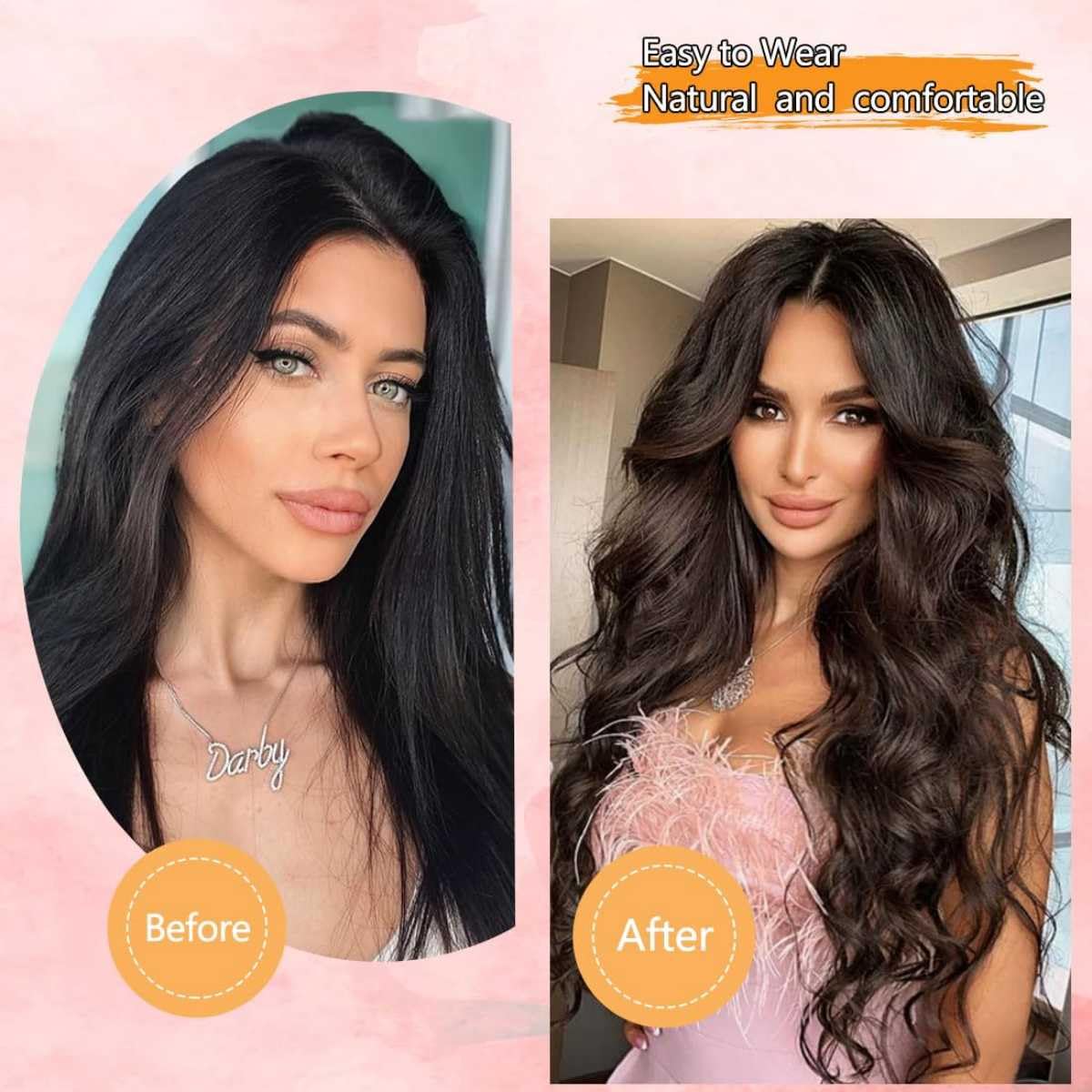 Straight Clip-In Human Hair Extensions, 16 Inch, 100g, Double Weft Amazon.com : Straight Clip in Human Hair Extensions Real  main image 2
